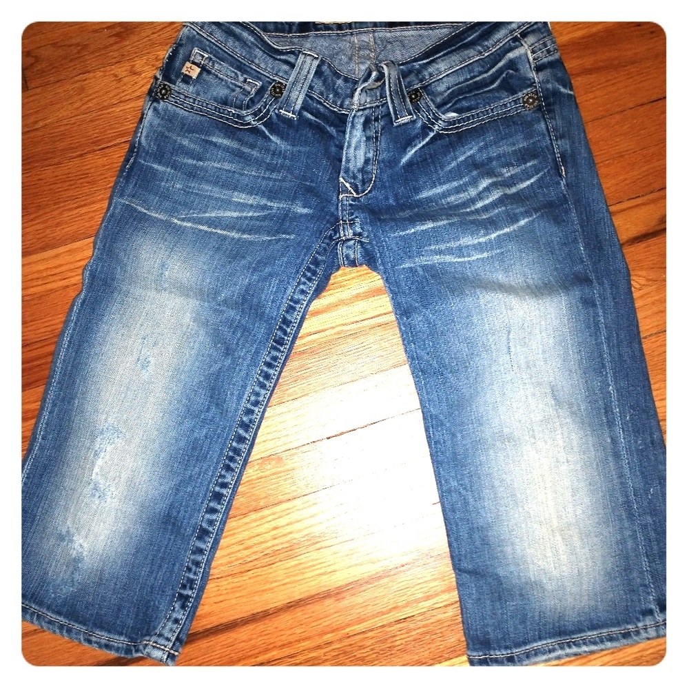 Big star sweet ultra low rise Bermuda shorts